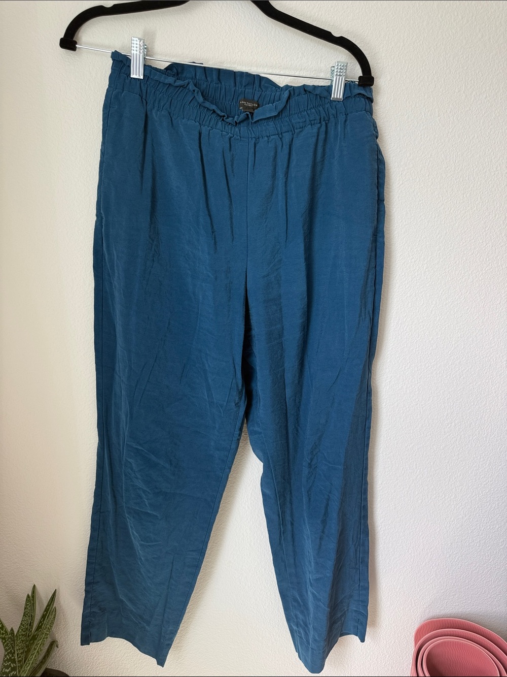 Ann Taylor Teal Jogger Pants for Men